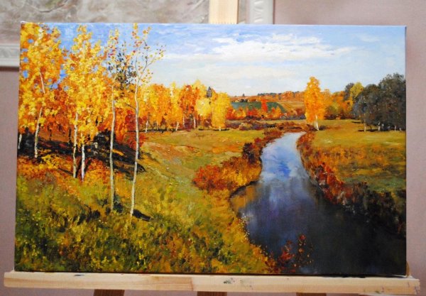 Исаак Ильич Левитан Золотая осень