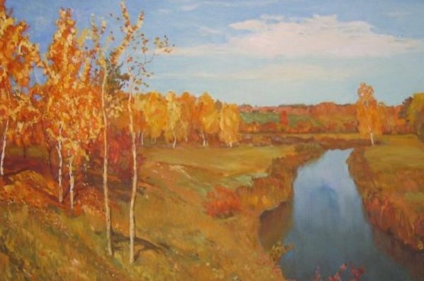 И. Левитан. Золотая осень. 1895