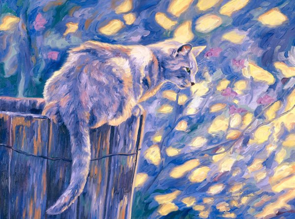 Lucie Bilodeau кошки