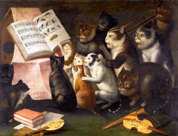 Фердинанд Ван Кессель кошачий концерт