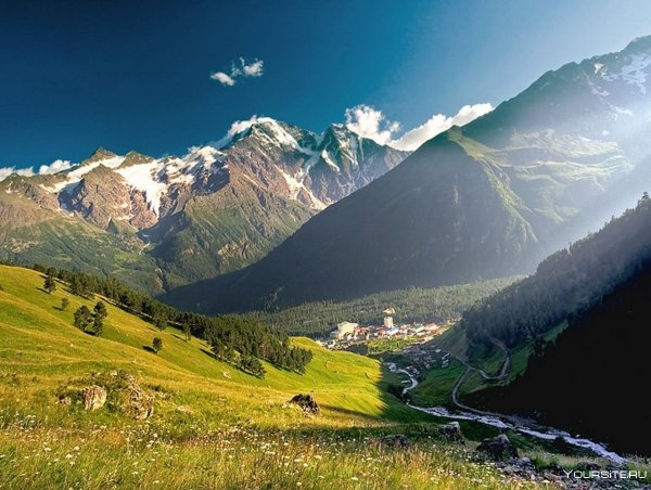 Парк Приэльбрусье Кабардино-Балкария