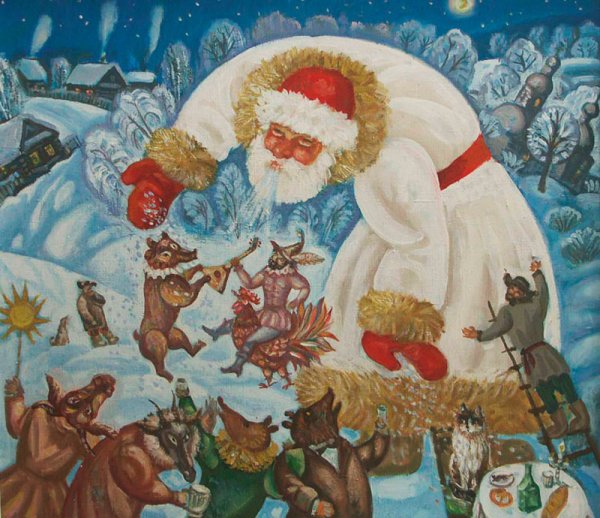 Васнецов дед Мороз