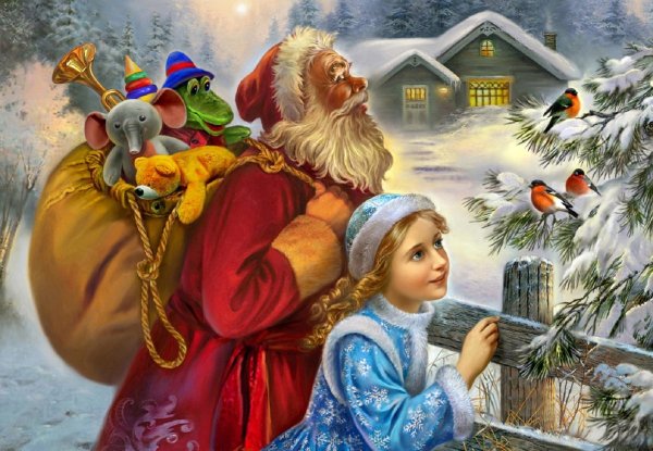 Надежда Стрелкина художник Рождество