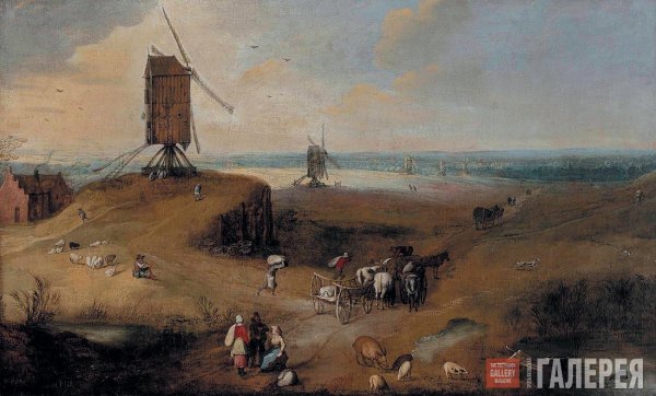 Офорты Рембрандта пейзаж