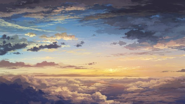 Аниме пейзаж