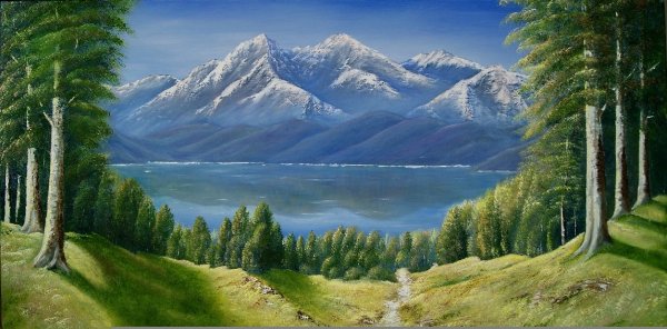 Barbara Churchley Маковое поле