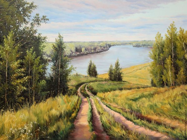 Владимир Бабич художник картины горы