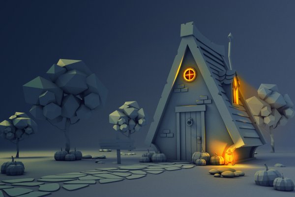 Лоу Поли 3д здания