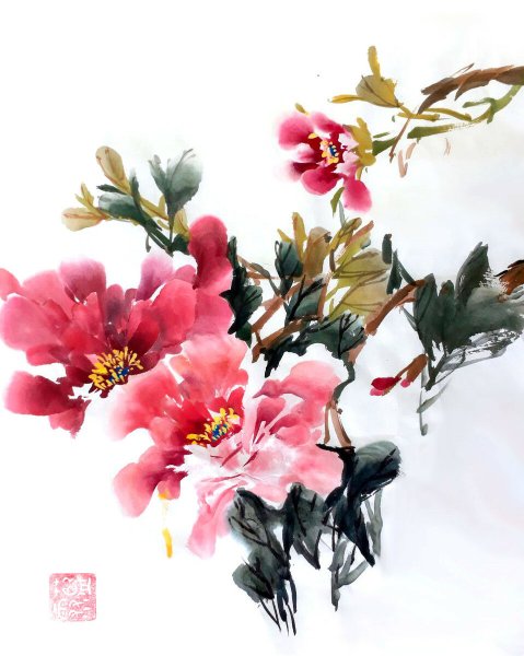 Стиль Сеи китайская живопись