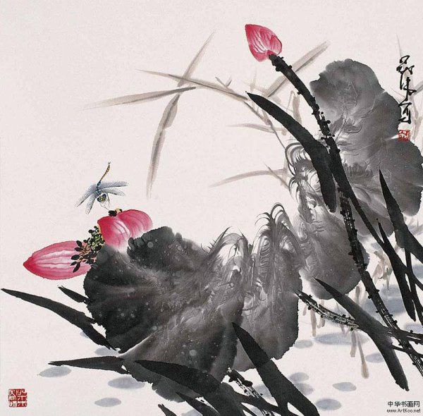 Китайская живопись гохуа стиль Сеи