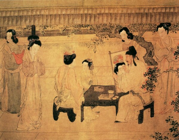 Фресковая живопись древнего Китая