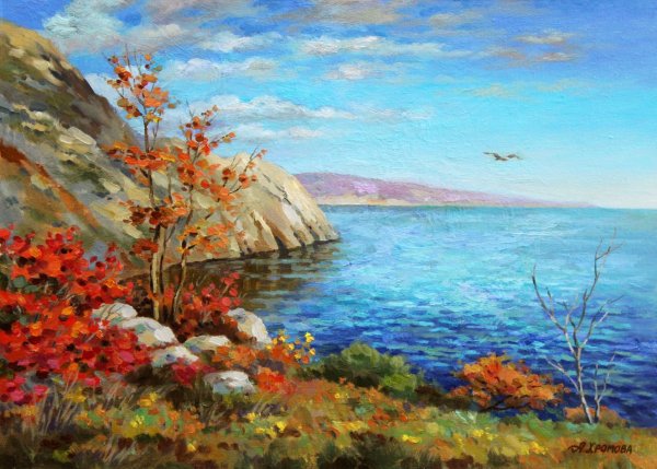 Художник Фальк Крымский пейзаж Коктебель