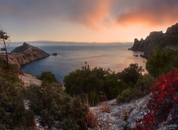 Осенний Крымский пейзаж