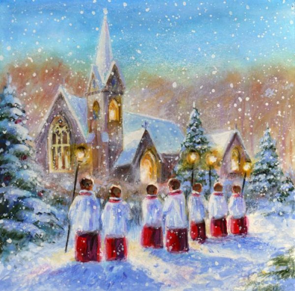 Картины на рождественскую тему