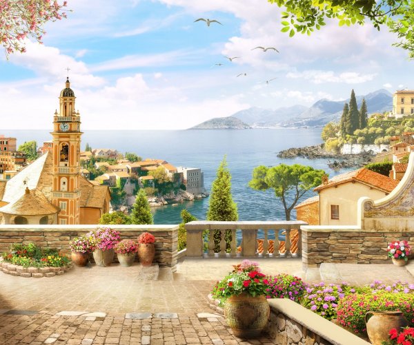 Фрески Affresco Средиземноморье