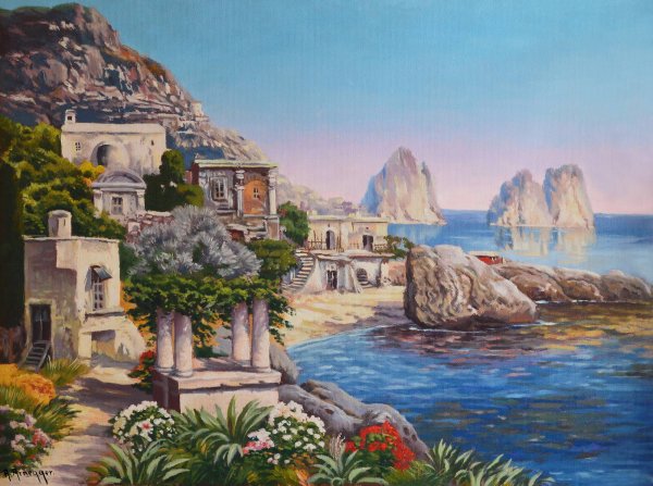 Арнеггер Алоис Средиземноморский пейзаж