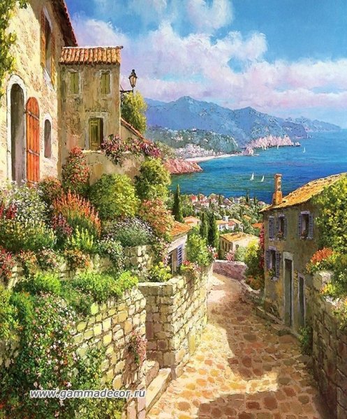 Питер Белл средиземноморские фрески