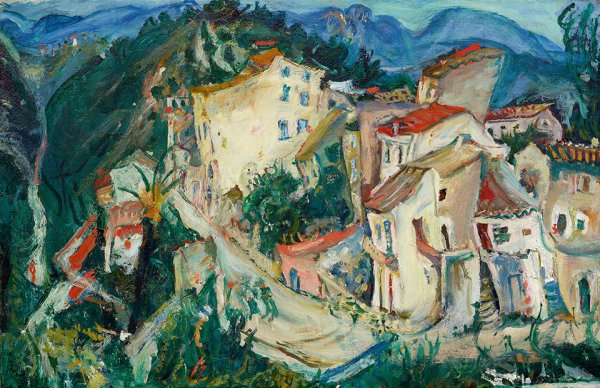 Хаим Сутин пейзажи