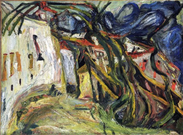 Хаим Сутин пейзажи