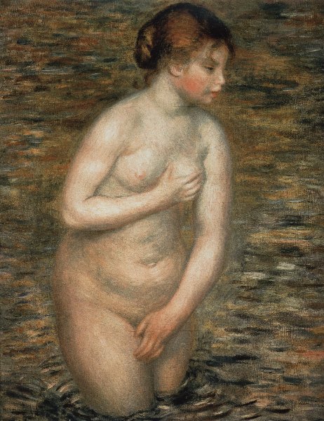 Огюст Ренуар купальщицы