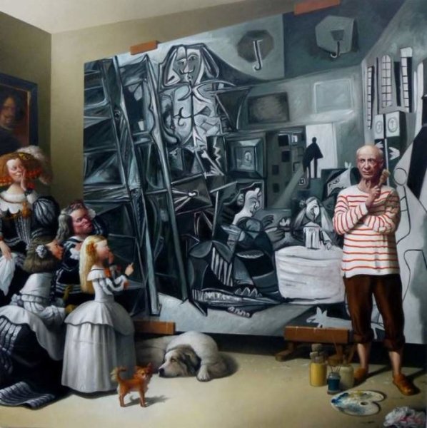 Художник Тьерри Брюэ