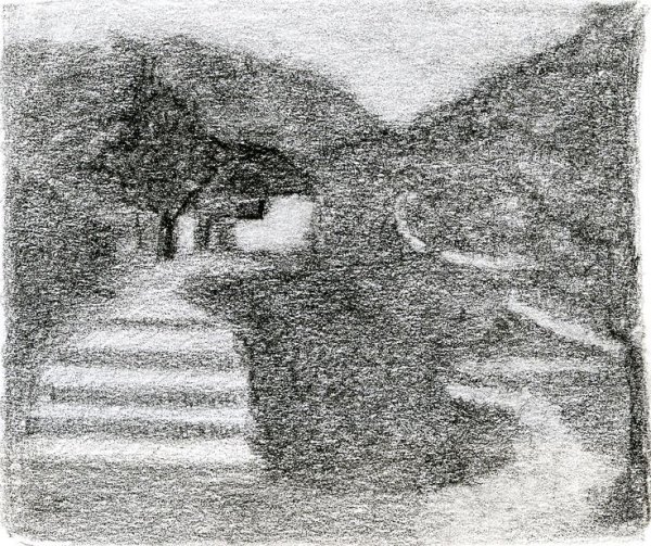 Жорж сёра монохром