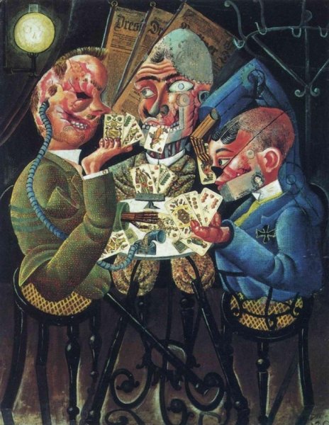 Отто Дикс игроки в Скат