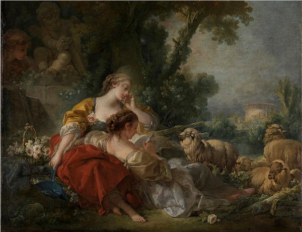 Фрагонар пастораль