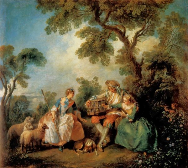 Ланкре Никола(Lancret Nicolas)(1690-1743)(фр)