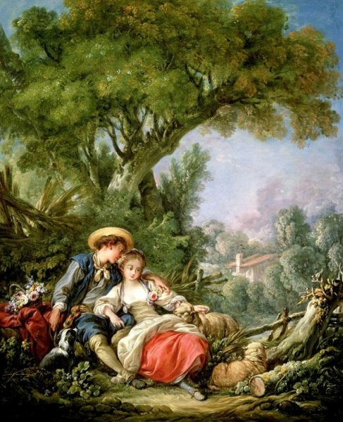 Живопись Франсуа Буше пастораль