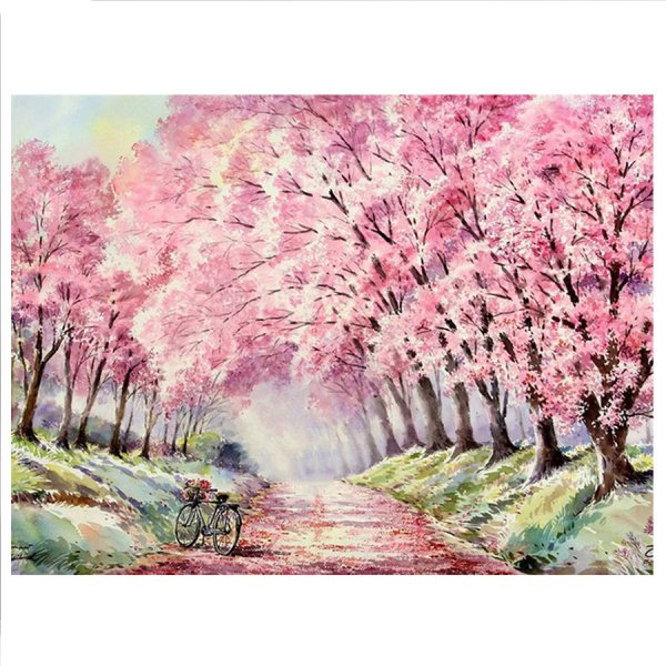 Сакура алмазная алмазная картина