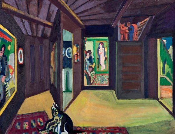 Эрнст Людвиг Кирхнер Interior