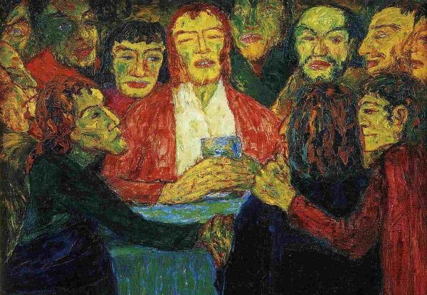 Эмиль Нольде «Тайная вечеря». Экспрессионизм