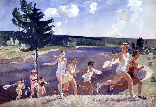 Александр Александрович Дейнека пейзажи