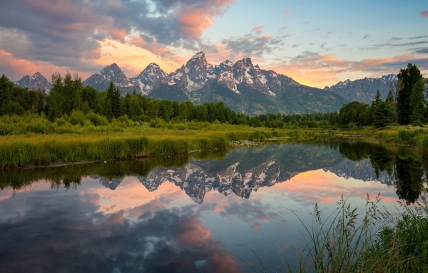 Национальный парк Гранд Тетон, гора Моран