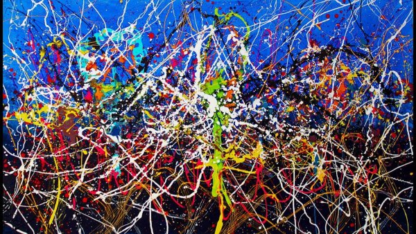 Джексон Поллок дриппинг