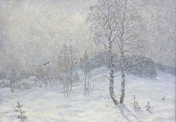 Ткаченко Владимир Александрович художник картины зимы