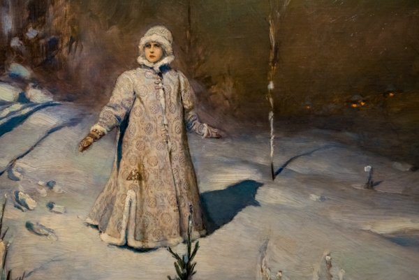 Картина художника Васнецова Снегурочка