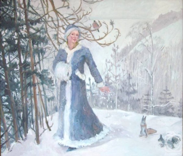 Константин Коровин Снегурочка 1885