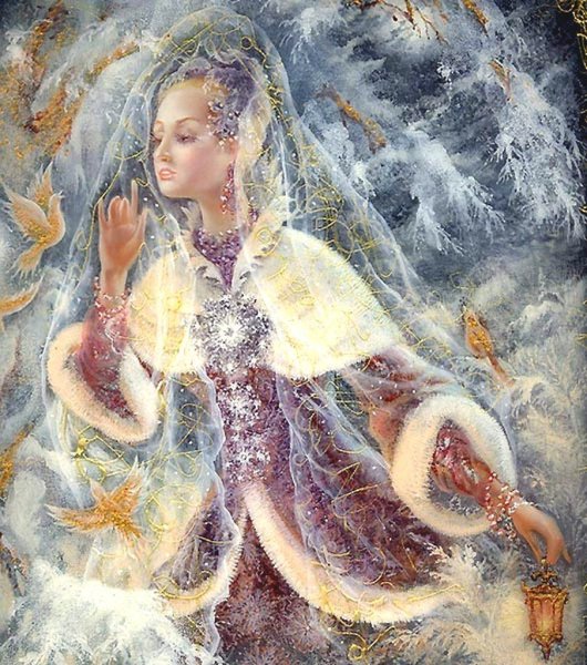 Снегурочка и Снегирь