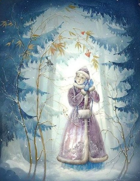 Снегурочка картины художников