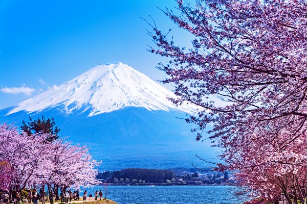 Овен Фудзияма и озеро Кавагути