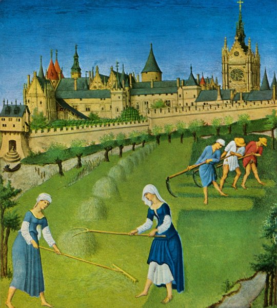 Средневековая миниатюра 15 век женщина