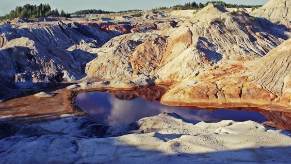Уральский Марс карьер под Богдановичем