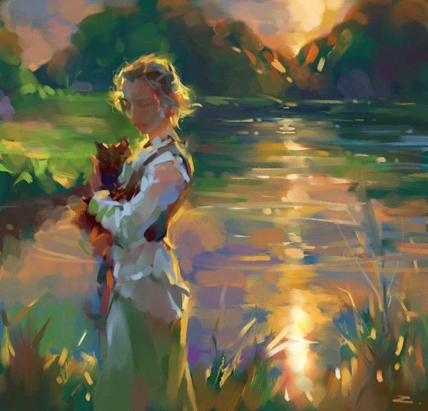 Картины художника Мишеля дель Кампо