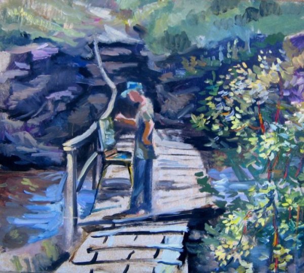 Серов многофигурная композиция