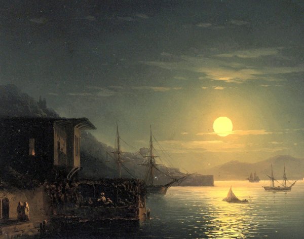 Айвазовский Иван Константинович - лунный свет