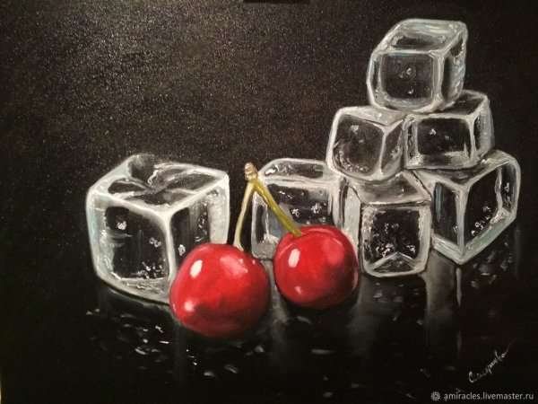 Картина натюрморт лед