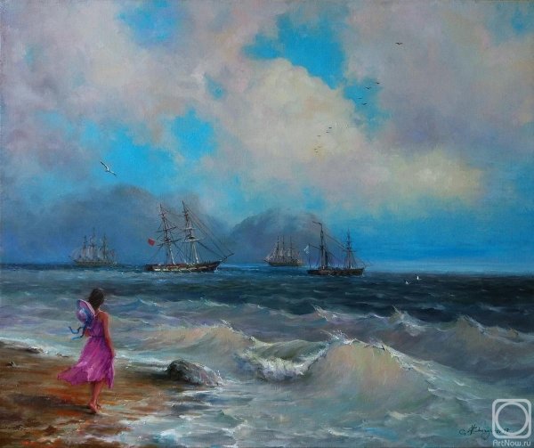 Айвазовский морской пейзаж 1871