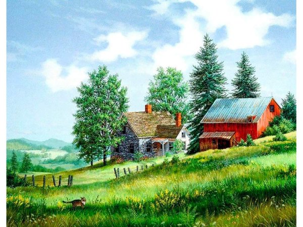 Картины Фреда Свона